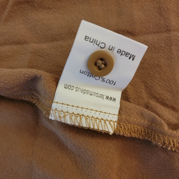 🆕️🏷Linen Cargo Shirt🆕️🏷 - Picture 4 of 6